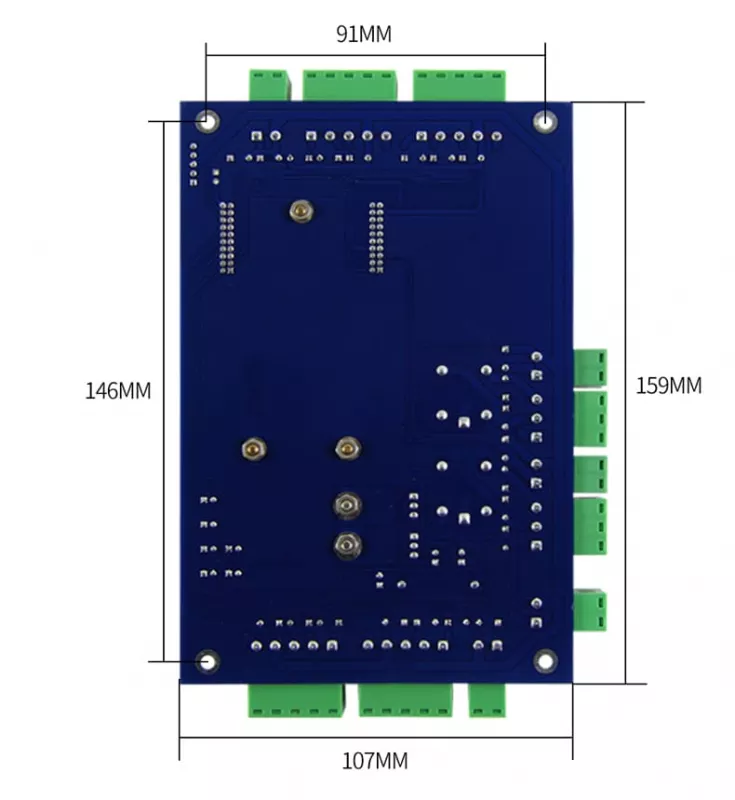 S4A ACB-002 IP контроллер СКУД, управление 2 двери, 4 считывателя, 12В S4A ACB-002 IP контроллер СКУД, управление 2 двери, 4 считывателя, 12В