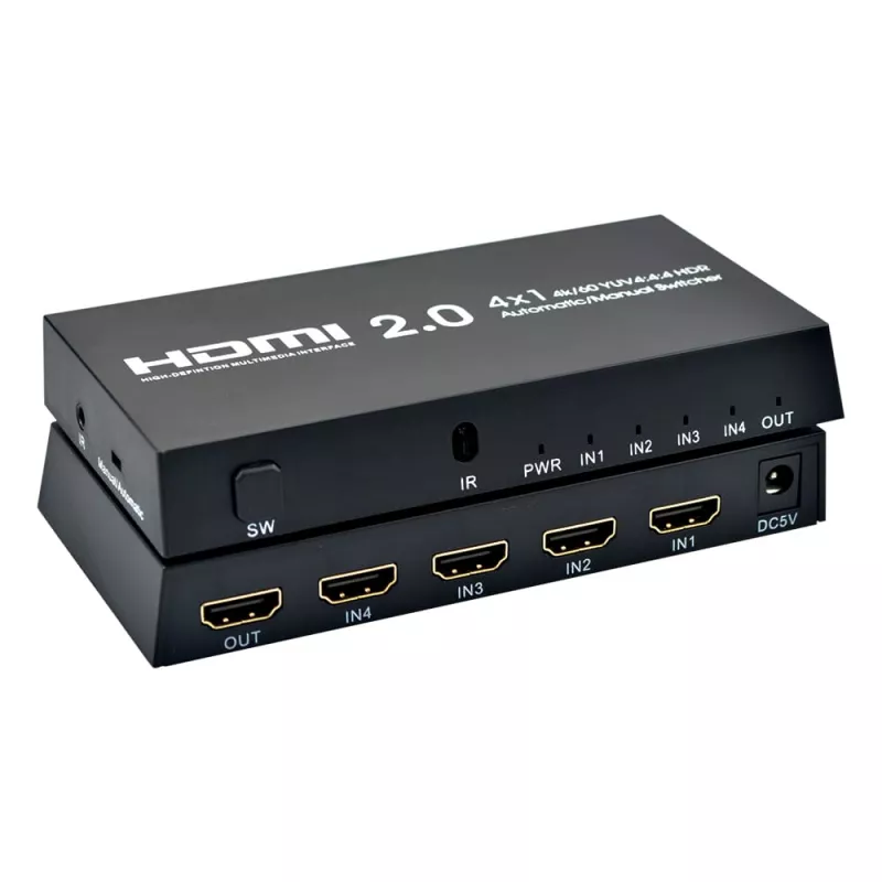 AYS-41V20 коммутатор сигналов HDMI 4 x1 AYS-41V20 коммутатор сигналов HDMI 4 x1