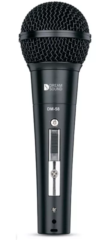 Dreamsound DM-58 динамический вокальный микрофон с выключателем Dreamsound DM-58 динамический вокальный микрофон с выключателем
