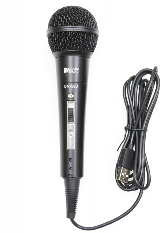 Dreamsound DM-58 динамический вокальный микрофон с выключателем Dreamsound DM-58 динамический вокальный микрофон с выключателем