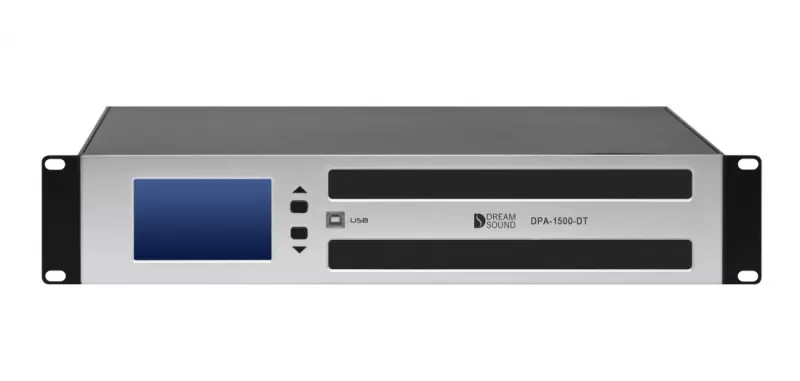 Dreamsound DPA-1500 усилитель 2 х 1500 Вт, с DSP Dreamsound DPA-1500 усилитель 2 х 1500 Вт, с DSP
