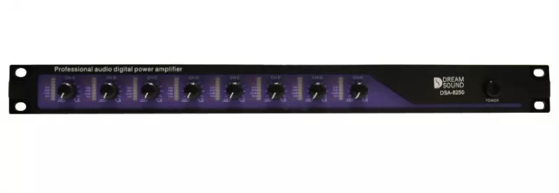 Dreamsound DSA8250 усилитель 8 х 250 Вт, класс D Dreamsound DSA8250 усилитель 8 х 250 Вт, класс D