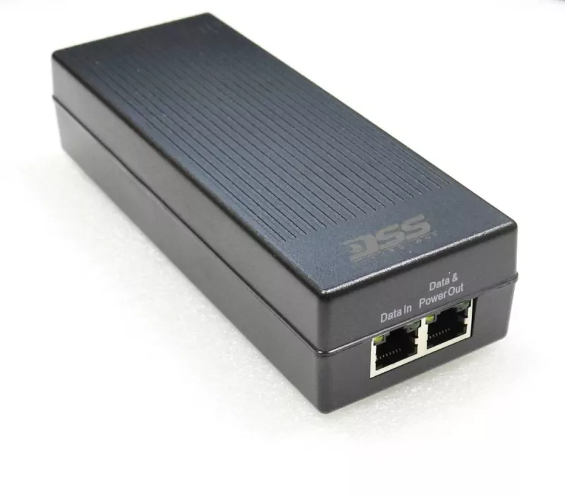 DSS DSPSE803 инжектор PoE, поддержка 1000Мбит/с 15Вт DSS DSPSE803 инжектор PoE, поддержка 1000Мбит/с 15Вт
