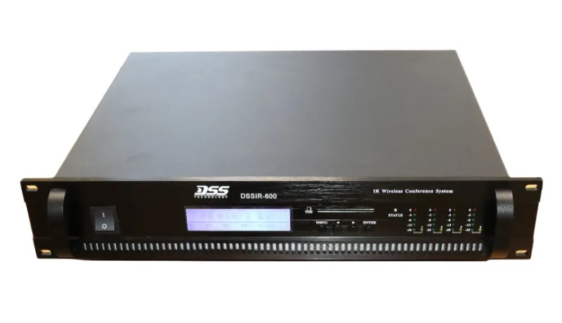 DSS DSSIR-600 Центральный контроллер ИК-конференц-системы DSS DSSIR-600 Центральный контроллер ИК-конференц-системы