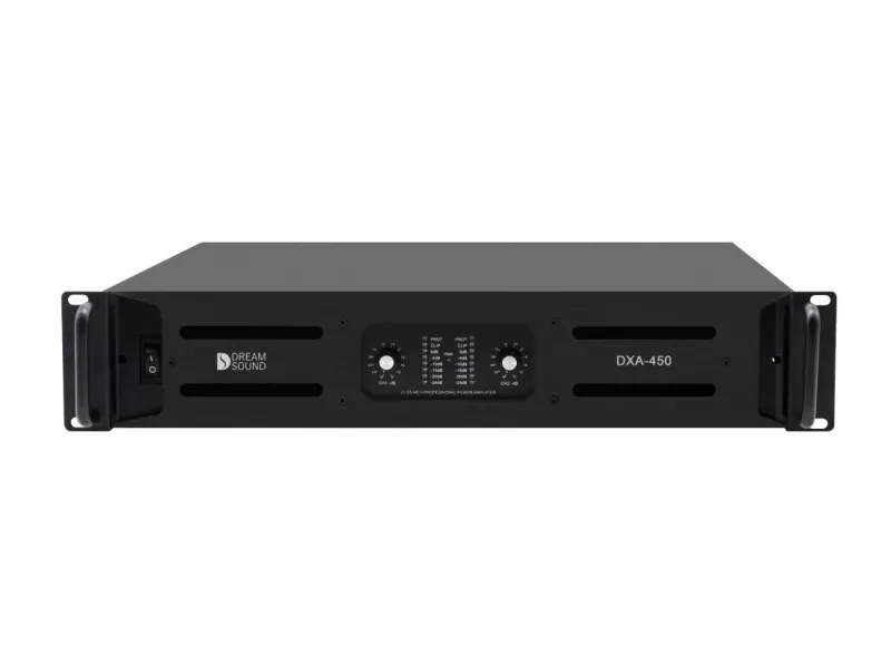 Dreamsound DXA-450 2-канальный усилитель 2 x 450 Вт/4 Ом Dreamsound DXA-450 2-канальный усилитель 2 x 450 Вт/4 Ом