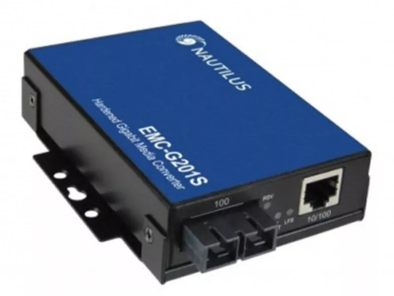 Nautilus EMC-G201SC10 медиа конвертер 100/1000Base-T, SM SC Nautilus EMC-G201SC10 медиа конвертер 100/1000Base-T, SM SC