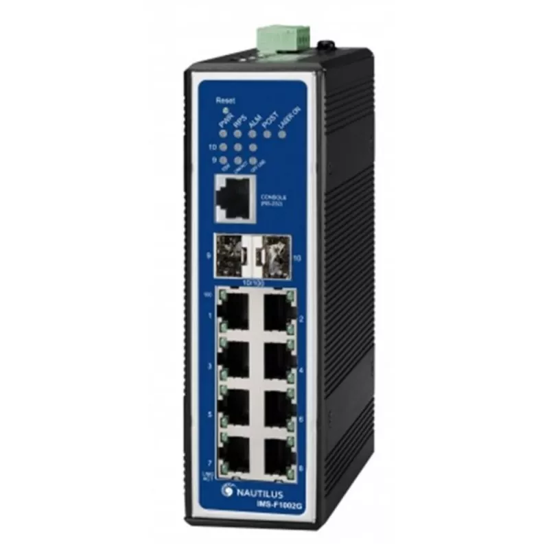 Nautilus IMS-F1002G-T управляемый коммутатор 10 портов Nautilus IMS-F1002G-T управляемый коммутатор 10 портов