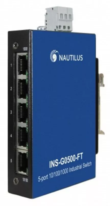 Nautilus INS-G0500-FT неуправляемый коммутатор 5 портов Nautilus INS-G0500-FT неуправляемый коммутатор 5 портов
