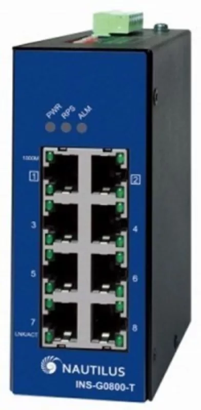 Nautilus INS-G0800-Tнеуправляемый коммутатор 8 портов Nautilus INS-G0800-Tнеуправляемый коммутатор 8 портов
