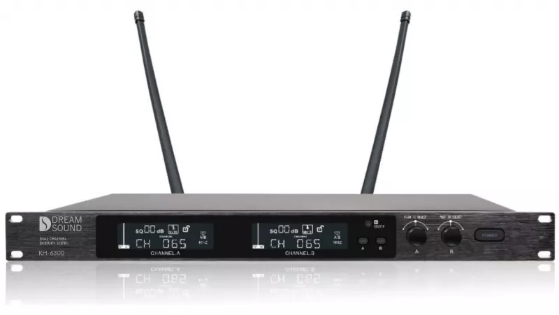 Dreamsound KH-6300 микрофонная радиосистема ручная двухканальная Dreamsound KH-6300 микрофонная радиосистема ручная двухканальная
