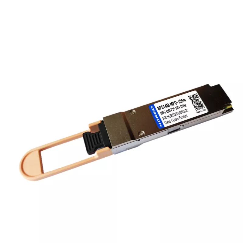 Foredge SF514M-MPO-100M QSFP модуль 40G, дальность 100 м, 850нм Foredge SF514M-MPO-100M QSFP модуль 40G, дальность 100 м, 850нм